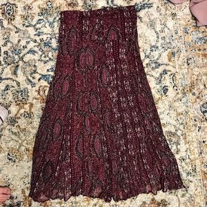 Boho Lucky Brand Middi Skirt